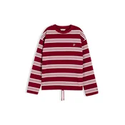 TOMMY HILFIGER Majica puder / bordo / bela
