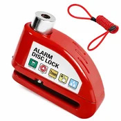 HOME & MARKER® Alarmna ključavnica za kolutne zavore, 110 dB, IPX6, za kolesa in motorna kolesa | ALERTOLOCK