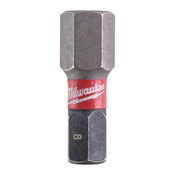 Milwaukee Udarni bitovi HEX SHOCKWAVE ojacani 1/4” Gen II Hex8 25 mm 2/1