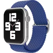 mobilNET najlonski pašček za Apple Watch, 38-41mm (S), modri