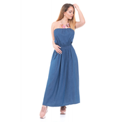 JESSYSS PLUS Maksi jeans obleka