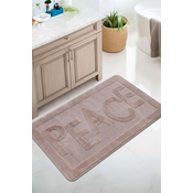 Lessentiel Maison Prostirka za kupatilo Peace, 60x100 cm, Braon