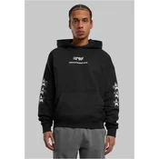 Mens sweatshirt Peace&Love Ultra Heavy Oversize black