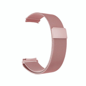 BStrap Samsung Galaxy Watch 4 40/44mm Milanese pašček, Rose Pink