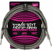 Ernie Ball Braided Instrument Cable Straight/Straight 3 m Ravni - Ravni Instrumentalni kabel (Kot novo)