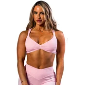 Ženski nedrček Nebbia STRONG BEAUTY Sports Bra 424 pink M