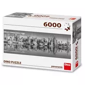 Dino - Puzzle Panorama spodnjega Manhattna - 6 000 kosov