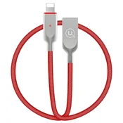 USAMS USAMS U-SUN IZKLOPNI KABEL ZA LIGHTNING 1.9M ZA IPHONE OVITEK RDEČ, (21980519)