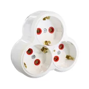 Braytron priključnica bez kabla BRY-XLINE-TR3-3WAY-EU