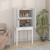 Vidaxl Visoka omara 60x40x120 cm trdna borovina