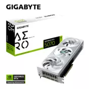 Grafična kartica GIGABYTE GeForce RTX 5070 AERO OC 12G, 12GB GDDR7, PCI-E 5.0