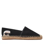 Espadrile KARL LAGERFELD KL80111N Črna