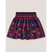 Monsoon Suknja za devojcice Floral, Teget - crvena