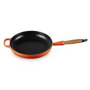 Ponev za cvrtje SIGNATURE 28 cm, FLAME, lito železo, Le Creuset