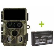 Oxe Tarantula WiFi 4K Lovska kamera, zunanja baterija 6V/7Ah in napajalni kabel + 32GB SD kartica, 8 baterij in stativ!