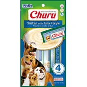 Inaba Churu pasji prigrizek piščanec in tuna 4x14 g