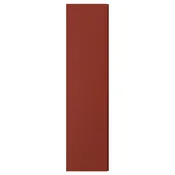 VIKANES Vrata z odmičnimi sponami, rdeče rjava, 50x195 cm