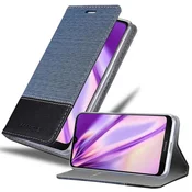 Cadorabo Cadorabo Case, združljiv z Nokia v temno modri črni barvi - zaščitni pokrov z magnetnim zapiranjem, stoječo funkcijo in režo za kartico, (20569019)