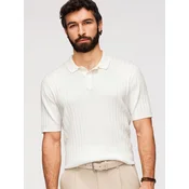 Moška polo majica Ombre SLIM FIT iz viskoze s črtami