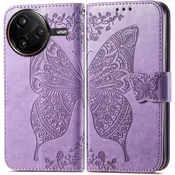 GS Ovitek za Xiaomi Poco F7 Pro, metuljček, vijoličen