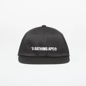 Čepica A BATHING APE Logo Panel Cap Black UNISEX Universal