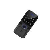 INF Pametna ključavnica s prstnim odtisom in enim zapahom, združljiva s Tuya Bluetooth, črna, (5000244172)