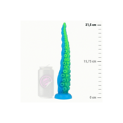 EPIC - SCYLLA FLUORESCENT THIN TENTACLE DILDO LARGE SIZE