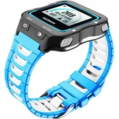 Infostyle Tyogeephy silikonski pašček za Garmin Forerunner 920XT – belo-modra