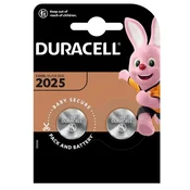 Duracell Litijeva baterija CR2025, 2 kosa