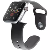Cellularline Armband Apple 42/44/42 blac Uhrenarmband URBAN za Apple Watch