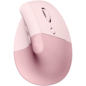 LOGITECH Lift Bluetooth Vertical Ergonomic Mouse - ROSE/DARK ROSE