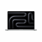 16-palčni MacBook Pro: M4 Pro s 14-jedrno CPE in 20-jedrno GPE, 48GB, 512GB SSD - Silver