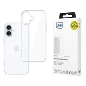 slomart Ovitek 3mk Clear Case za iPhone 16 - prozoren