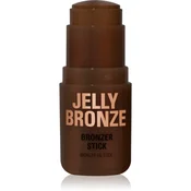 Makeup Revolution Jelly Bronzer bronzer v paličici odtenek Dark Cocoa 8 g