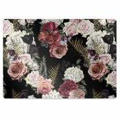 Decormat Podloga za pisarniški stol Temni vrt 140x100 cm 15 cm