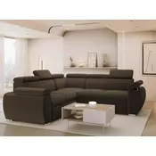 Kotna garnitura Columbus 215 (Paros 04) Rjava, Funkcija spanjeFunkcija spanje, PredalPredal, 260x260x85cm