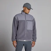 MP moški borg flis - temno siva melanž - XXXL