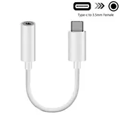 Adapter sa type C na AUX 3.5mm C2A-05 beli