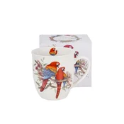 Duo Porcelanasta skodelica 650 ml SCARLETS MACAW - Svet ptic/Živali