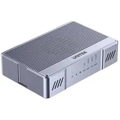 UNITEK RAID 2xM.2 NVMe/SATA SSD ohišje z 20Gbps in kloniranjem, siva