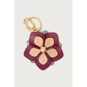 Furla obesek za ključe ženski Allegra Hibiscus Keyring