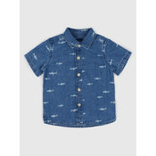 GAP Kids Denim Shirt Shark Washwell - Boys