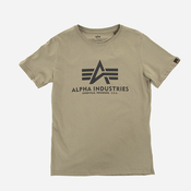 Alpha Industries Basic Big Logo decja majica, maslinasto zelena