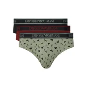 Emporio Armani Underwear Komplet spodnjih hlač slip? EM000258 AF25019 M5155 Zelena