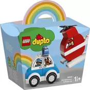 LEGO®   Vatrogasni helikopter i policijski autom 10957