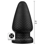 Hidden Desire Extreme Giant Dragon Butt Plug PVC Black XXXL