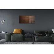 tulup.si Slika na akrilnem steklu Lesa zrn teksturo 100x50 cm 4 obešalnika