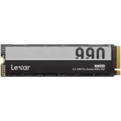 LEXAR NM990 2TB PCIe Gen5 x4 M.2 NVMe do 14000 MB/s čitanja i 10000 MB/s pisanja LNM990X002T-RNNNG