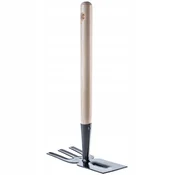 KADAX Vrtna motika za plevel z vilami, 7,5 cm, majhna, dolžina 33 cm