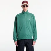 Mikina Fred Perry Contrast Tape Track Jacket Green L